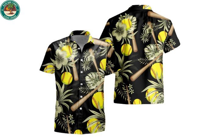 Women's Sports Hawaiian Shirt blending athleticism and florals