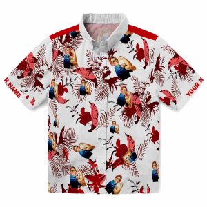 40s Botanical Theme Hawaiian Shirt Best selling