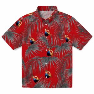 40s Leafy Palms Hawaiian Shirt Best selling