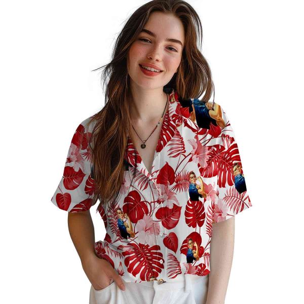 40s Tropical Plants Hawaiian Shirt Trendy