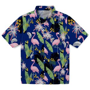 4th Of July Flamingo Leaves Hawaiian Shirt Best selling