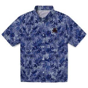 4th Of July Leafy Pattern Hawaiian Shirt Best selling