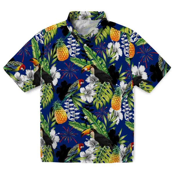 4th Of July Tropical Toucan Hawaiian Shirt Best selling