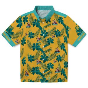 50s Botanical Print Hawaiian Shirt Best selling