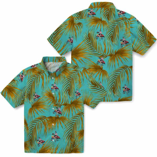 50s Leafy Palms Hawaiian Shirt Latest Model