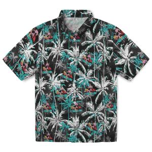 50s Palm Pattern Hawaiian Shirt Best selling