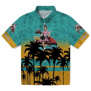 50s Sunset Pattern Hawaiian Shirt Best selling
