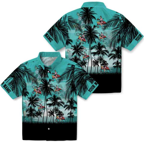 50s Sunset Scene Hawaiian Shirt Latest Model