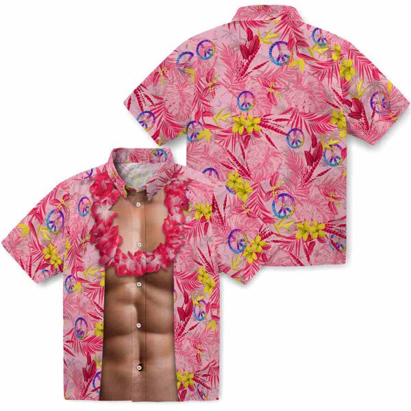 60s Chest Illusion Hawaiian Shirt Latest Model