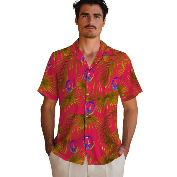 60s Leafy Palms Hawaiian Shirt High quality