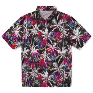 60s Palm Pattern Hawaiian Shirt Best selling
