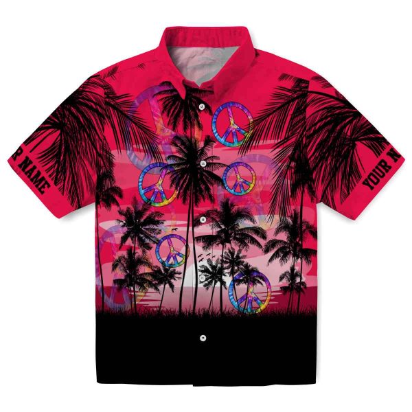 60s Sunset Scene Hawaiian Shirt Best selling