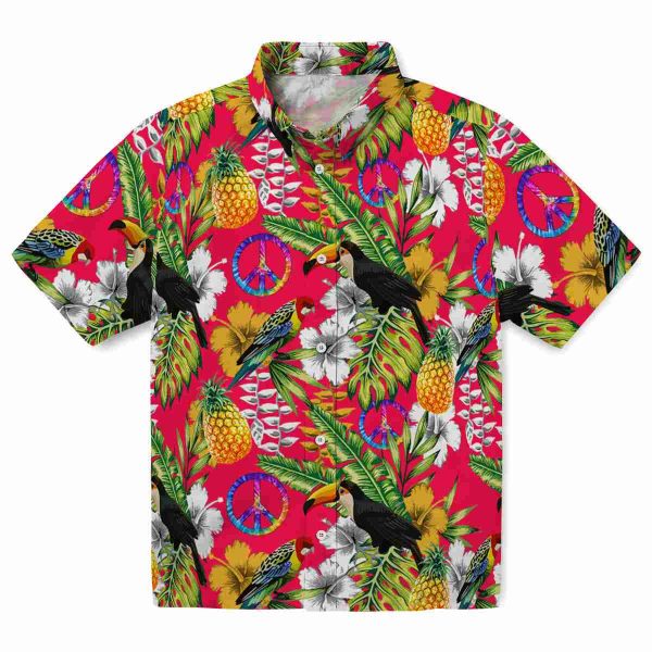 60s Tropical Toucan Hawaiian Shirt Best selling