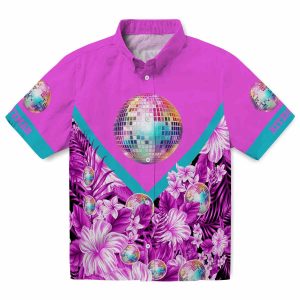 70s Floral Chevron Hawaiian Shirt Best selling