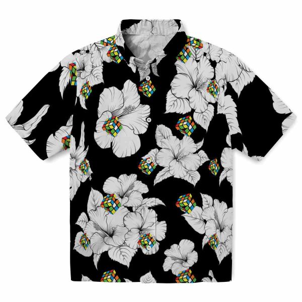 80s Hibiscus Blooms Hawaiian Shirt Best selling