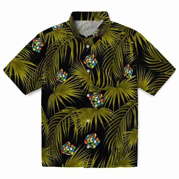 80s Leafy Palms Hawaiian Shirt Best selling