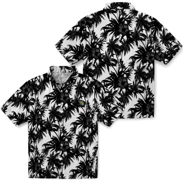 80s Palm Motifs Hawaiian Shirt Latest Model