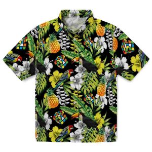 80s Tropical Toucan Hawaiian Shirt Best selling