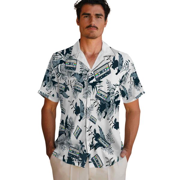 90s Botanical Theme Hawaiian Shirt High quality