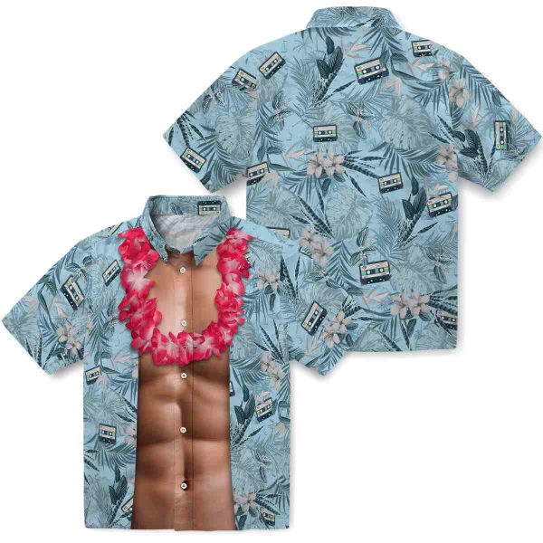 90s Chest Illusion Hawaiian Shirt Latest Model