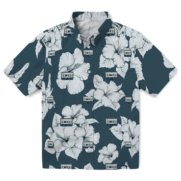 90s Hibiscus Blooms Hawaiian Shirt Best selling