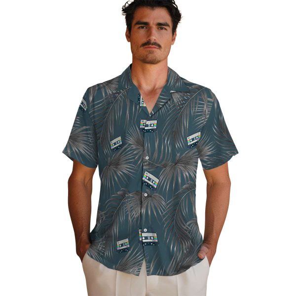 90s Leafy Palms Hawaiian Shirt High quality