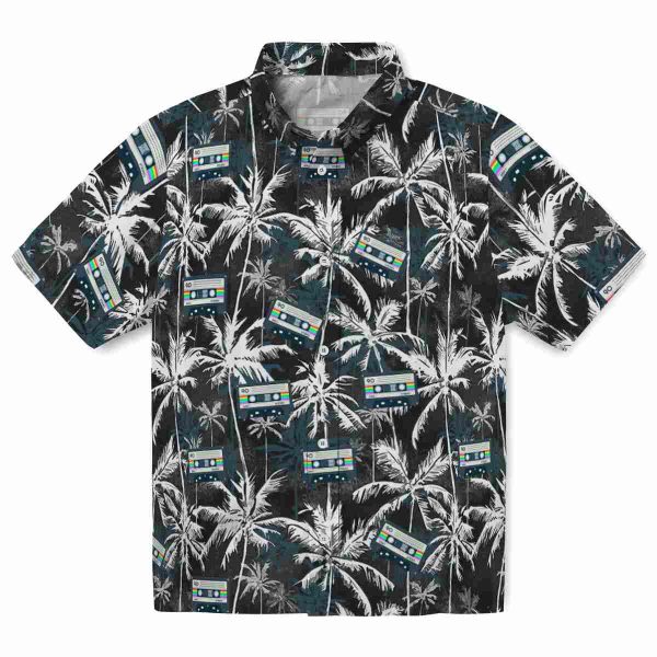 90s Palm Pattern Hawaiian Shirt Best selling