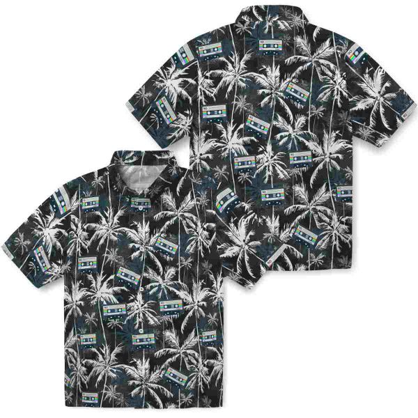 90s Palm Pattern Hawaiian Shirt Latest Model