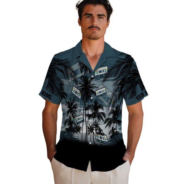 90s Sunset Scene Hawaiian Shirt High quality