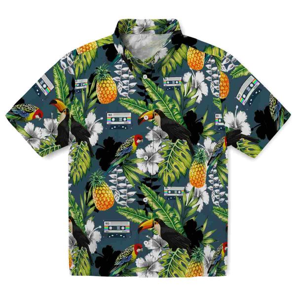 90s Tropical Toucan Hawaiian Shirt Best selling