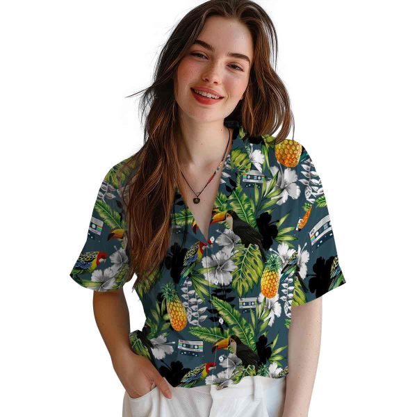 90s Tropical Toucan Hawaiian Shirt Trendy