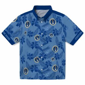 Air Force Botanical Print Hawaiian Shirt Best selling