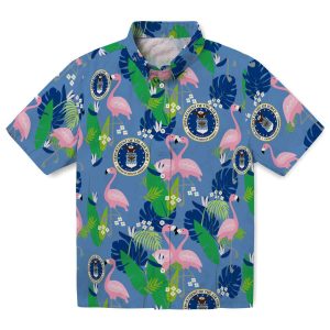 Air Force Flamingo Foliage Hawaiian Shirt Best selling