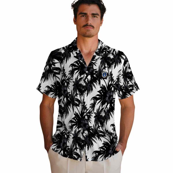 Air Force Palm Motifs Hawaiian Shirt High quality