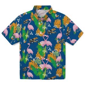 Airplane Flamingo Foliage Hawaiian Shirt Best selling