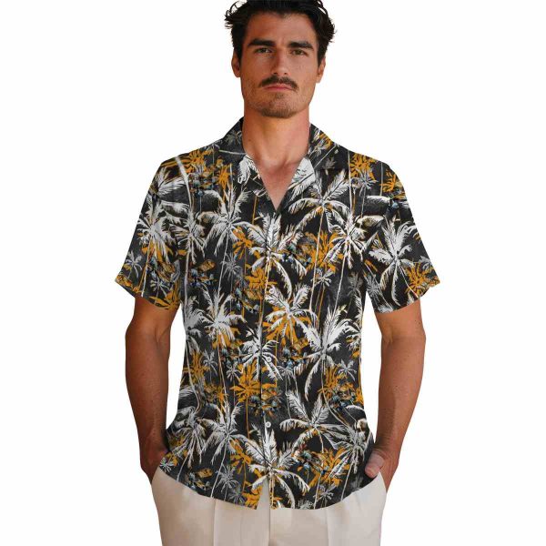 Airplane Palm Pattern Hawaiian Shirt High quality