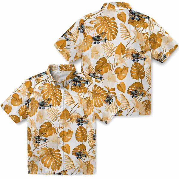 Airplane Tropical Plants Hawaiian Shirt Latest Model