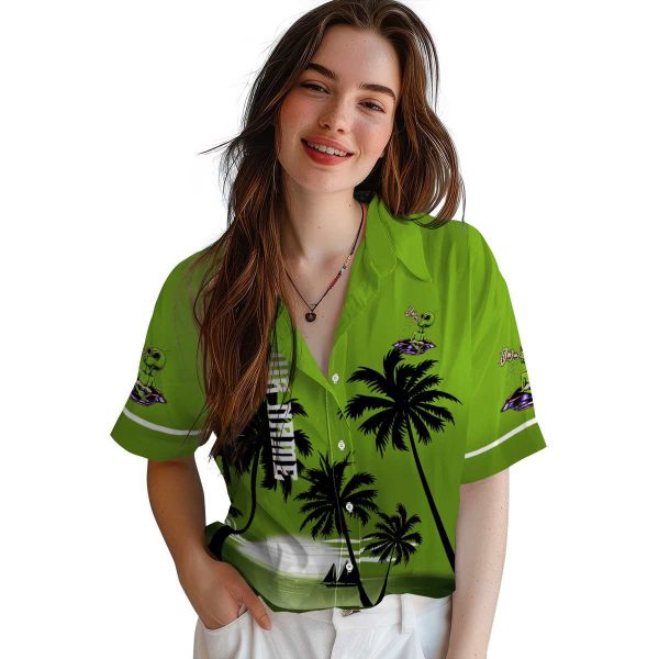 Alien Beach Sunset Hawaiian Shirt Trendy