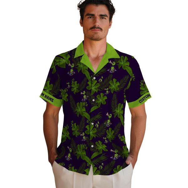Alien Botanical Print Hawaiian Shirt High quality