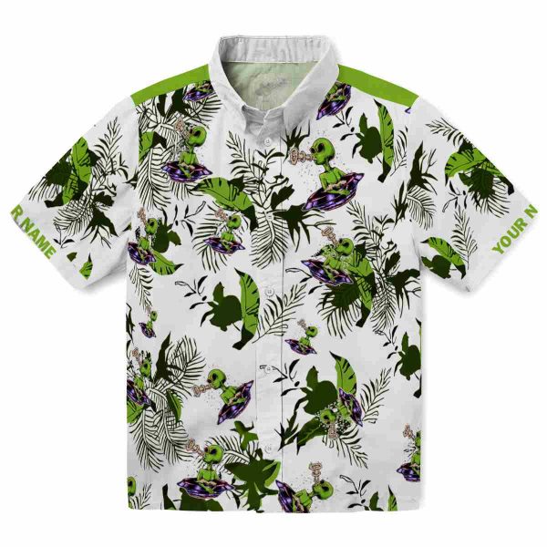 Alien Botanical Theme Hawaiian Shirt Best selling