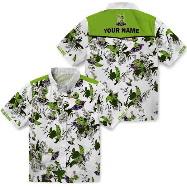 Alien Botanical Theme Hawaiian Shirt Latest Model