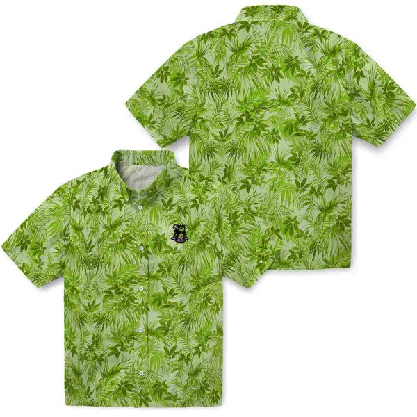 Alien Leafy Pattern Hawaiian Shirt Latest Model