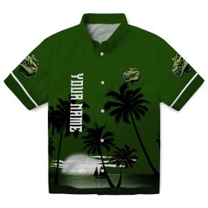 Alligator Beach Sunset Hawaiian Shirt Best selling
