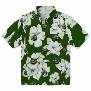 Alligator Hibiscus Blooms Hawaiian Shirt Best selling