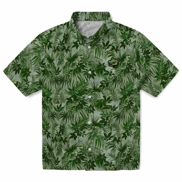 Alligator Leafy Pattern Hawaiian Shirt Best selling