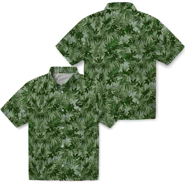 Alligator Leafy Pattern Hawaiian Shirt Latest Model