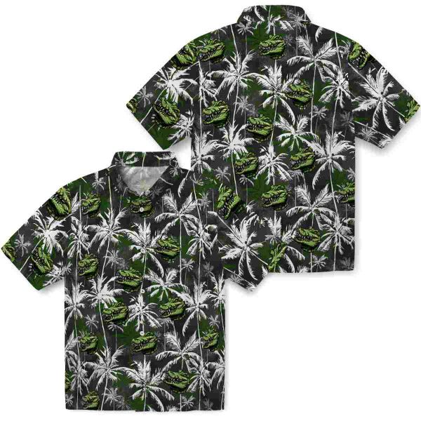 Alligator Palm Pattern Hawaiian Shirt Latest Model