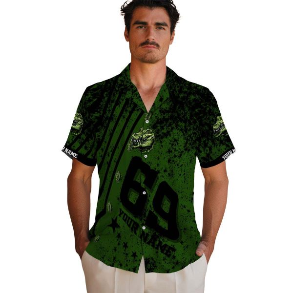 Alligator Star Stripes Hawaiian Shirt High quality