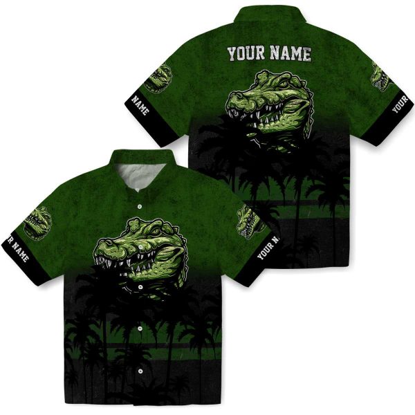 Alligator Sunset Pattern Hawaiian Shirt Latest Model