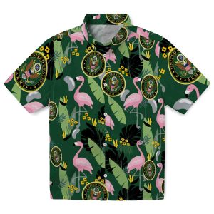 Army Flamingo Leaves Hawaiian Shirt Best selling